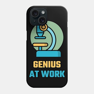 Genius at Work Phone Case