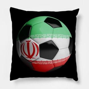 Iran Soccer Ball Pillow