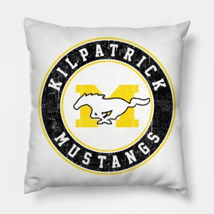 KIlpatrick Mustangs (Variant) Pillow