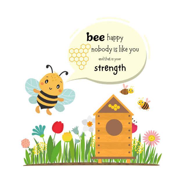 Bee Happy! by komorebirakuyou