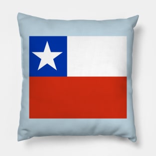 Chile Flag Pillow