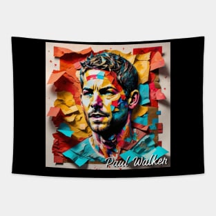 Paul Walker // Paper Art Tapestry