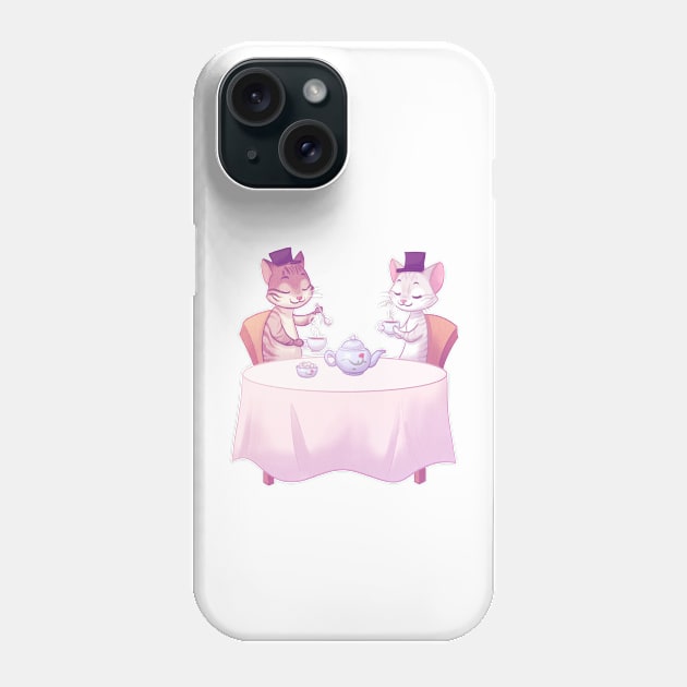 Tea Time Phone Case by ChelseaKenna