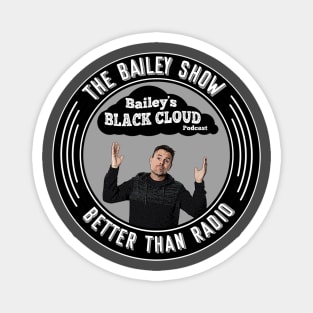 Black Cloud Podcast Logo Magnet