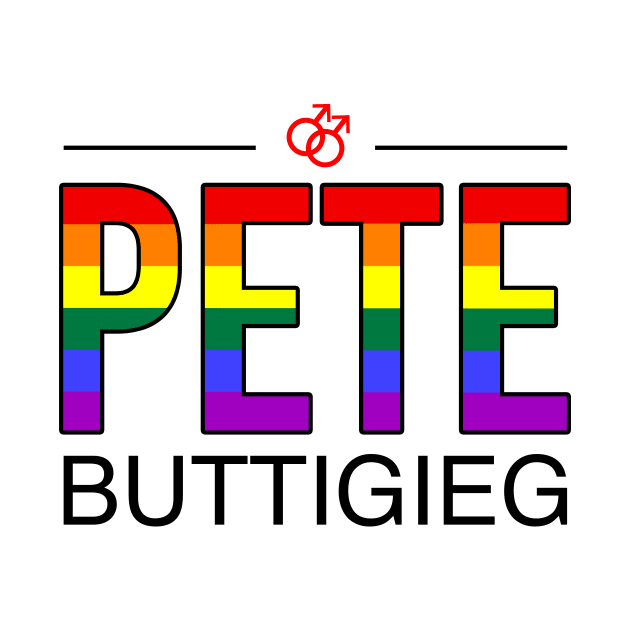 Pete Buttigieg gay by Soll-E