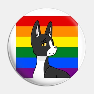 Gay Pride Tallstar Pin