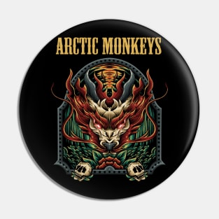 MONKEYS FROM ARCTIC BAND Pin