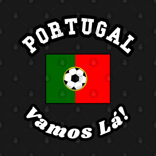 ⚽ Portugal Football, Bandeira das Quinas, Vamos Lá! Team Spirit by Pixoplanet