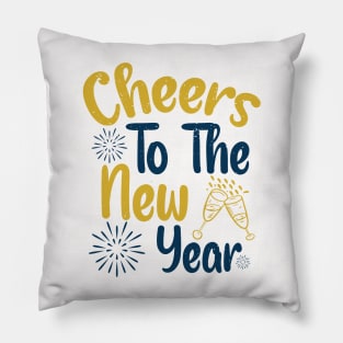 Cheers to the New Year Pillow