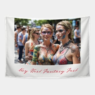 AI Art Fantasy Fest Key West Tapestry