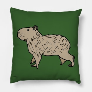 Capybara Pillow