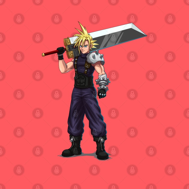 Cloud Strife by zlinx