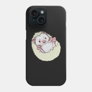 Baby Hedgehog - Albino Apricot Variant Phone Case