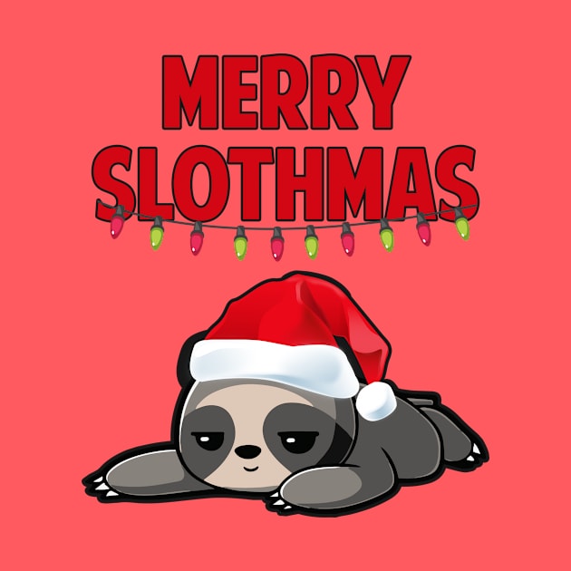Merry Slothmas by AmandaPandaBrand