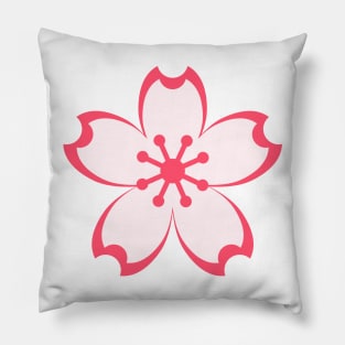 Light Pink Flower Pillow