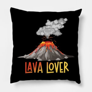 Lava Lover - Volcano Pillow