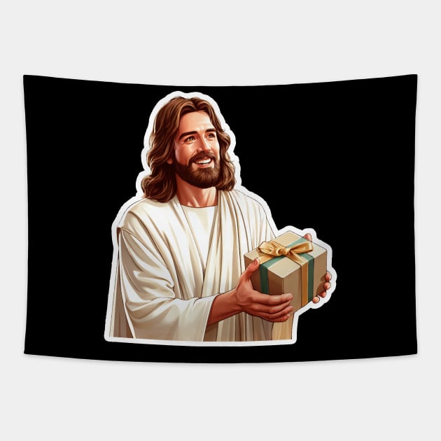 Jesus Is The Reason Tapestry by Plushism