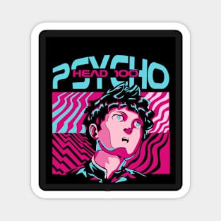Psycho Head Magnet
