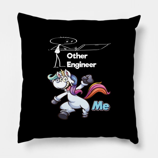 Other Engineer Unicorn Me Pillow by ProjectX23Red