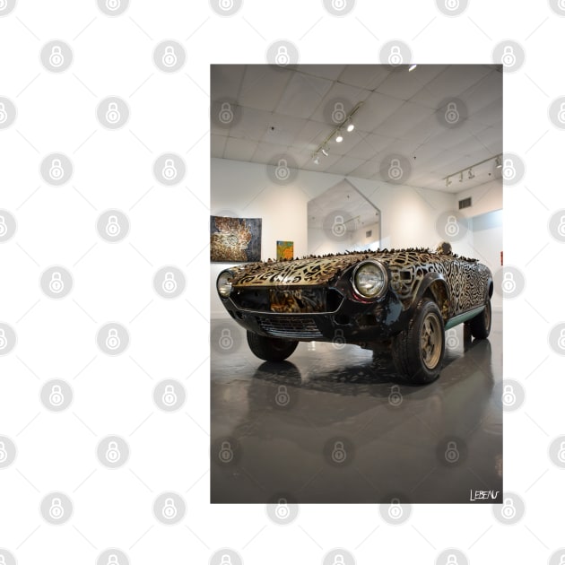 crazy iron car ecopop in museum photograph by jorge_lebeau