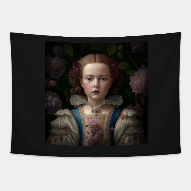 Living Dolls of Ambiguous Royal Descent Tapestry by daniel4510