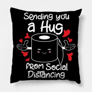 Coronavirus Pandemic Sending You a Hug From Social Distancing Pillow