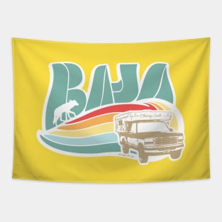 Baja Retro Road Trip by Chasing Scale Tapestry