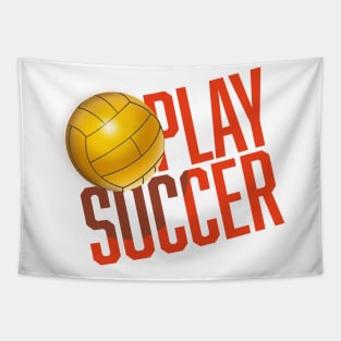 Play Soccer Tapestry