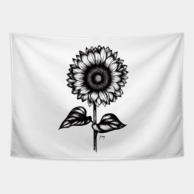 Sunflower Tapestry by Akbaly