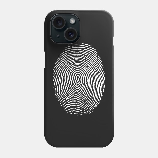 fingerprint Phone Case by Pacesyte