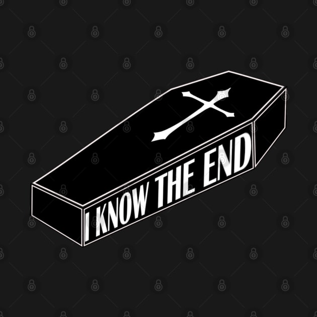 I KNOW THE END - Phoebe Bridgers Coffin Design by maxberube