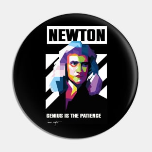 Newton Popart Pin