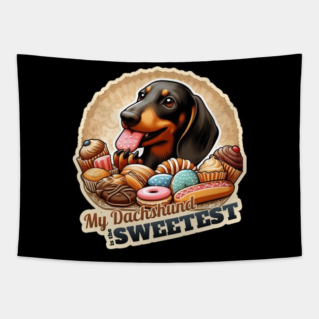 Confectioner Dachshund Tapestry by k9-tee