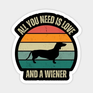 Wiener Wonder: Love and Laughter with a Dachshund! Magnet