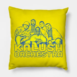 Kalush Orchestra Ukrainian Band Pillow