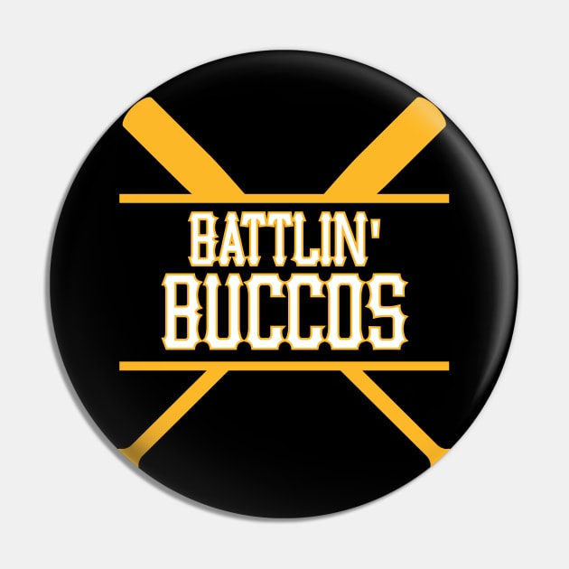 Pittsburgh Pirates Battlin' Buccos Pin by Merlino Creative