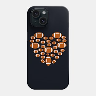 Rugby Lover Heart Phone Case