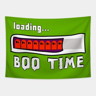 Boo Time Loading Bar - Ghostly Anticipation No 2 Tapestry