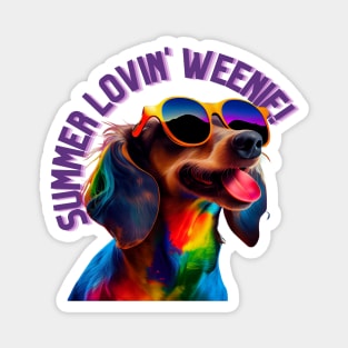 Summer Lovin' Weenie Magnet