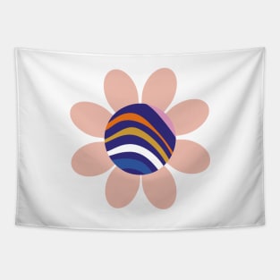 Wavy flower Tapestry