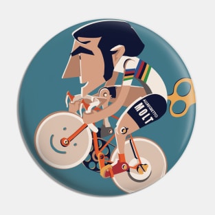 Rainbow jersey toy Pin