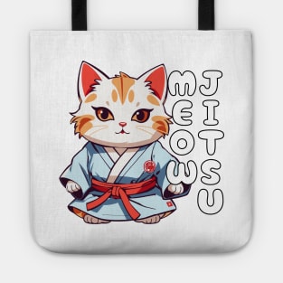 Meow-Jitsu Jiu Jitsu Cat Tote