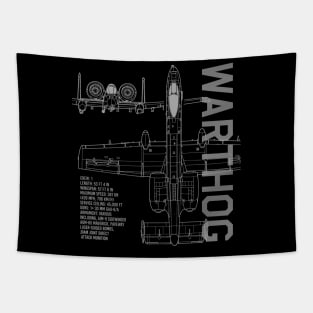 A-10 Warthog Tapestry