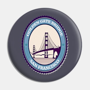 San Francisco Golden Gate Bridge Pin