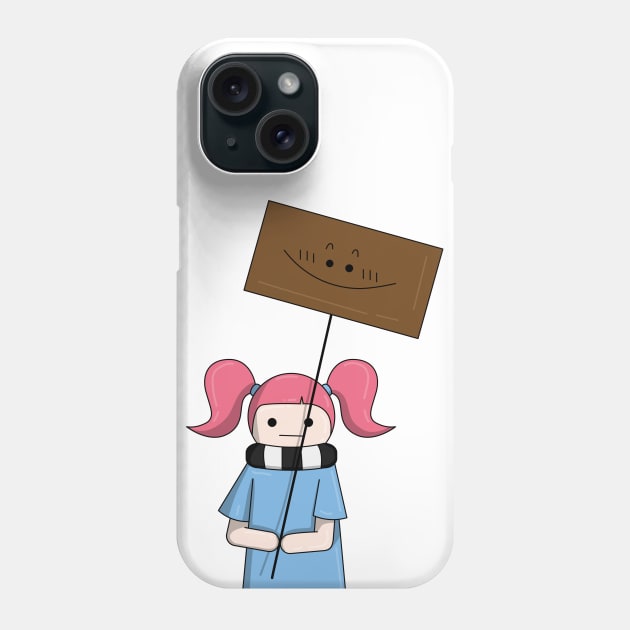 The doll shows its emotions using signs Phone Case by KopuZZta 