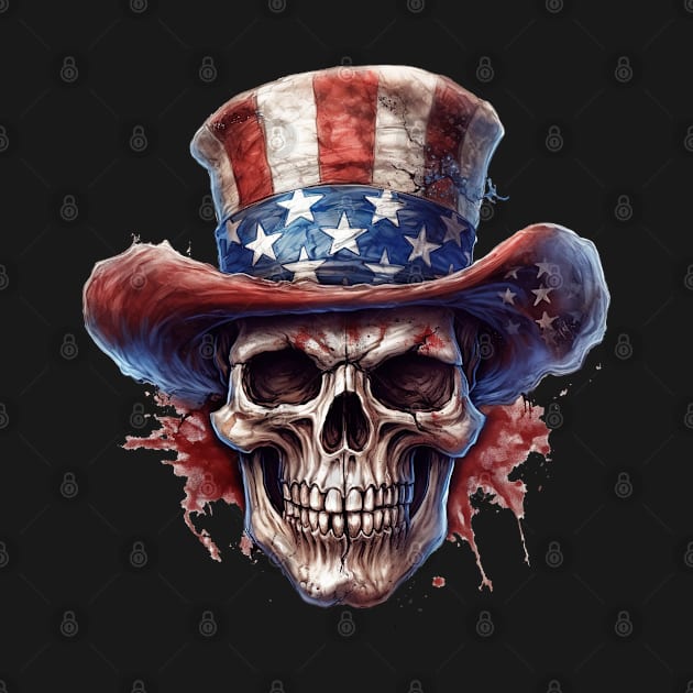 The Skull of Uncle Sam by Energized Designs