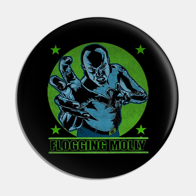 Flogging Molly HandGrab Pin by Sunny16 Podcast