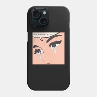 oh no, my post only has 500K - pop art- funny Phone Case