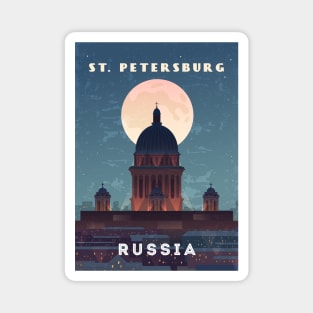 St. Petersburg, Russia Magnet