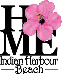 HOME Indian Harbour Beach Pink Hbiscus Magnet